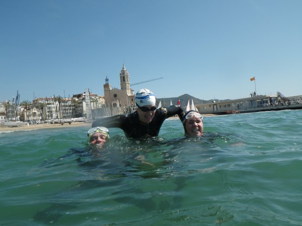 Emily drowning her teammates